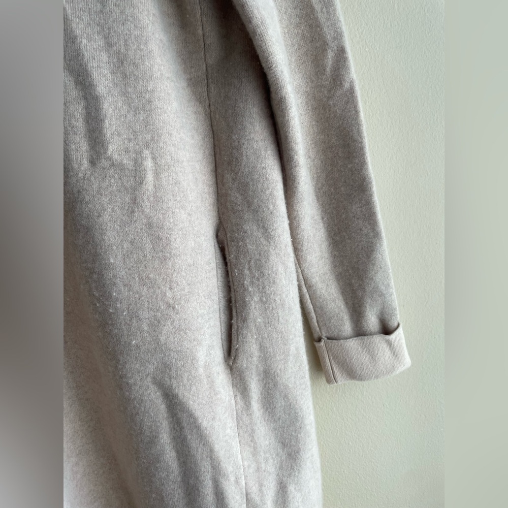 The Cashmere Project Women Long Thick Cardigan Cashmere Sweater Light Pink XS - Picture 9 of 13